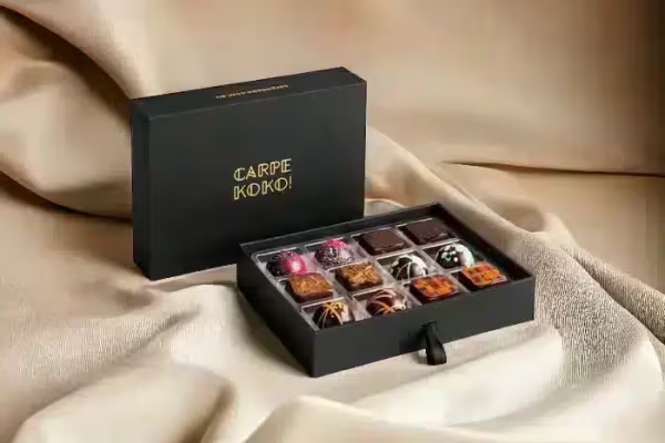 Chocolate truffle box