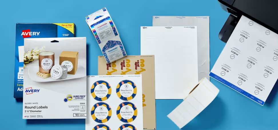 Label printing sheets